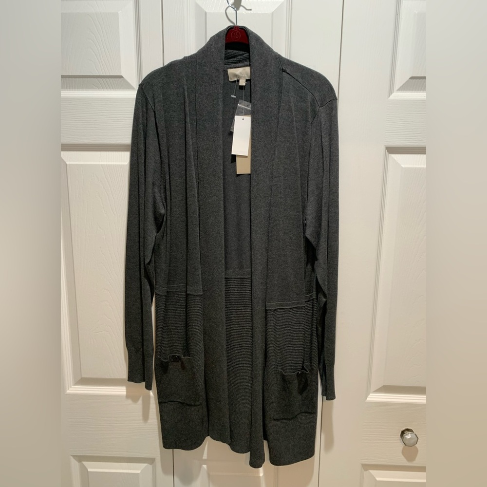 Ladies Long Cardigan-New Size Xl